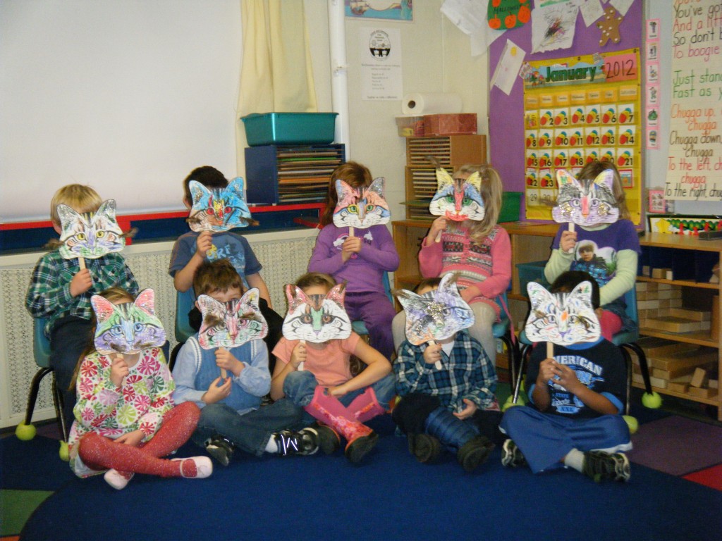 Students at at Jeannie Brett School Visit