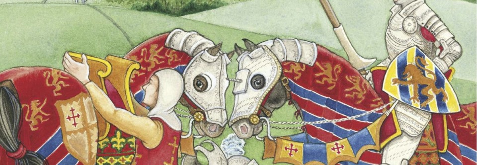 Medieval Decorated Horses of Europe